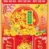 Bìa Lịch Bloc Dán Nổi 3D Cây Mai