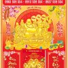 Bìa Lịch Bloc Dán Nổi 3D Phật Di Lặc