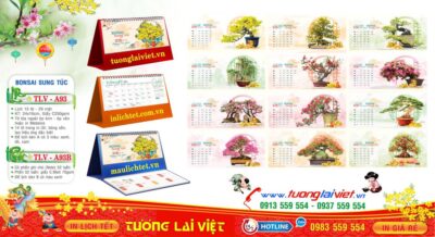 In Lịch Để Bàn Tại TPHCM