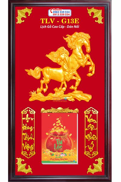 Lịch gỗ Mã đáo thành công - Ảnh 2