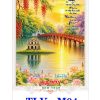 Lịch Treo Tường 7 Tờ Tranh Lụa