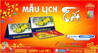 Mẫu Lịch Tết Năm Nay Bính Ngọ 2026